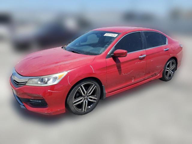  HONDA ACCORD 2016 Красный