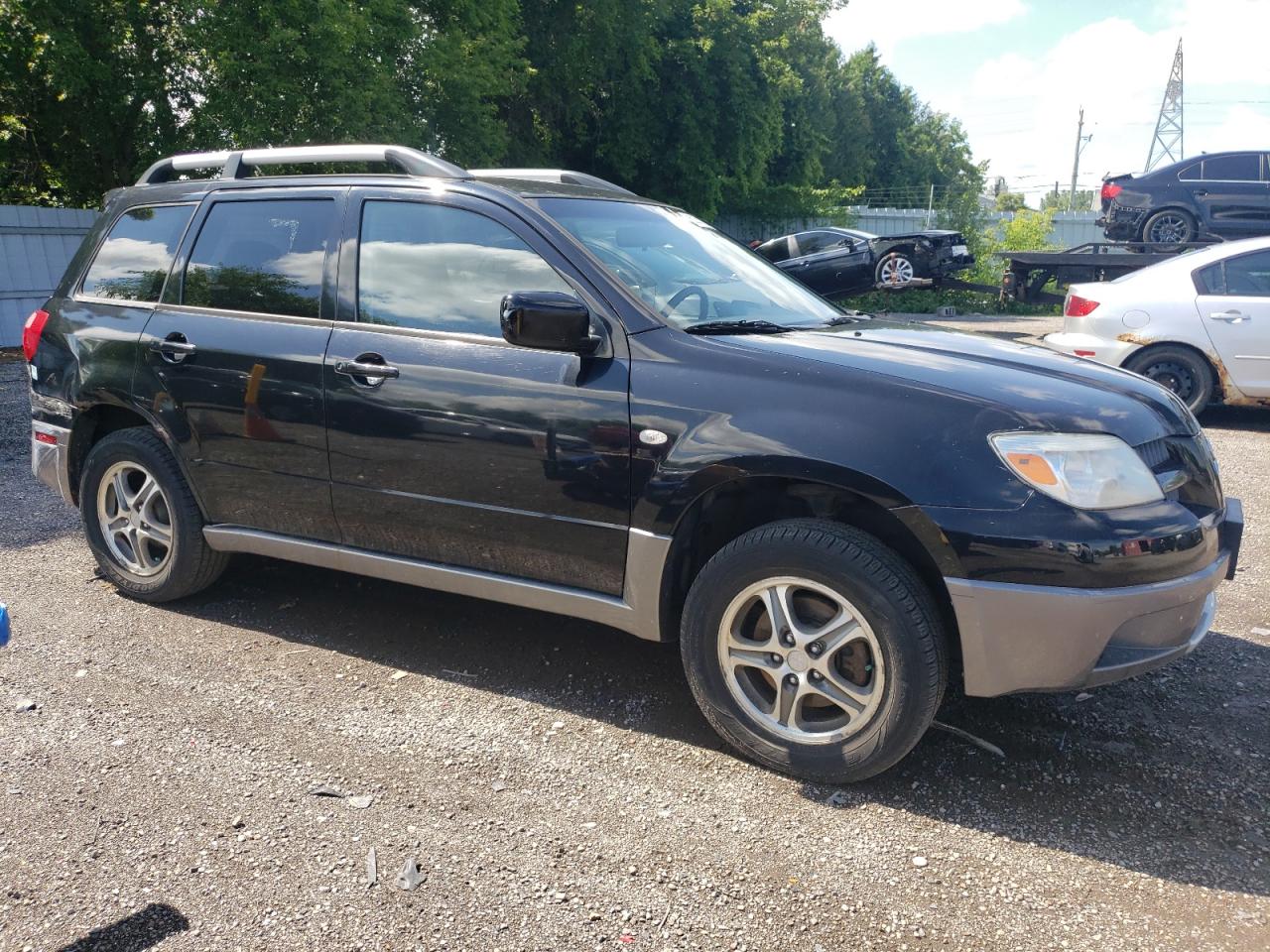 2005 Mitsubishi Outlander Ls VIN: JA4LX31F75U600750 Lot: 60351244