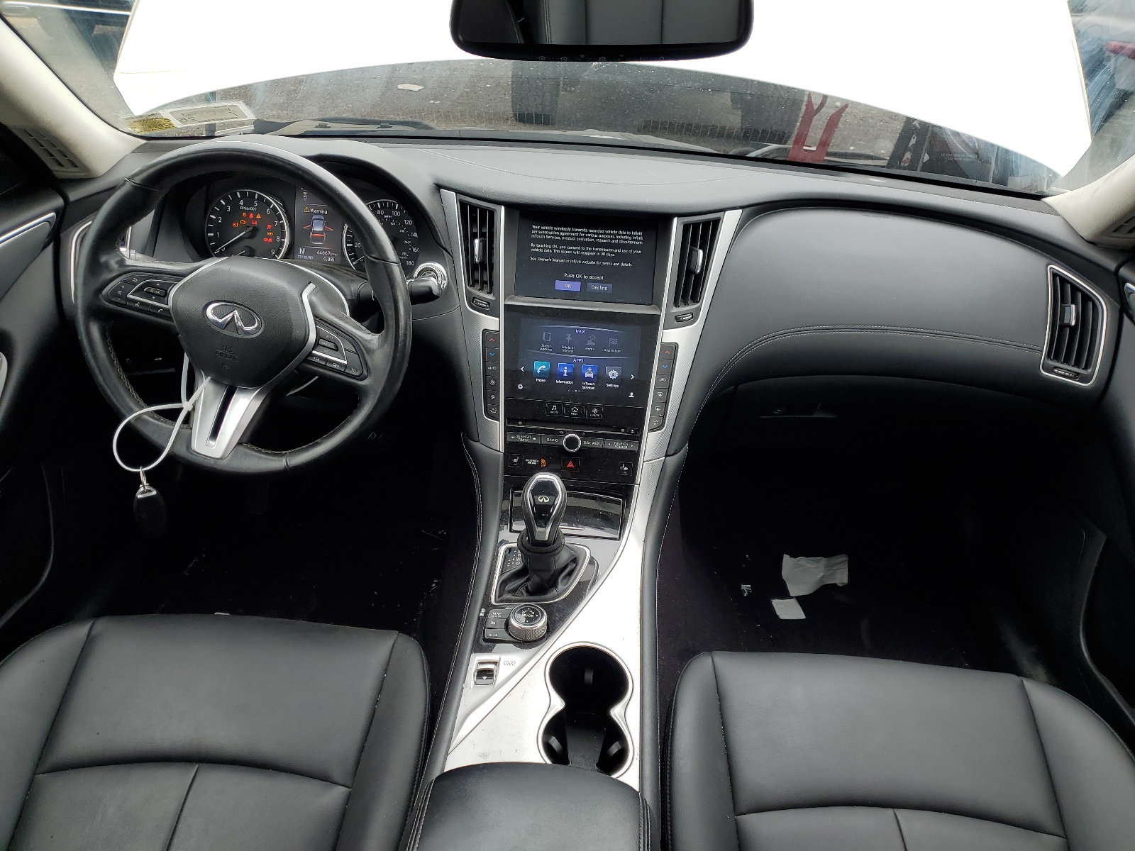 JN1EV7AR0KM591619 2019 Infiniti Q50 Luxe