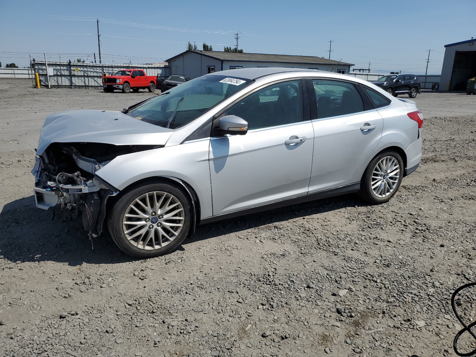 2014 Ford Focus Titanium vin: 1FADP3J24EL219697