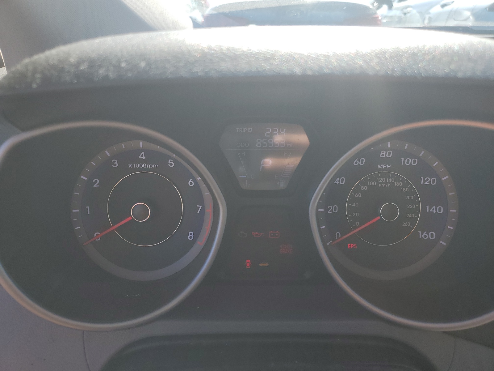 KMHDH4AE2DU784252 2013 Hyundai Elantra Gls