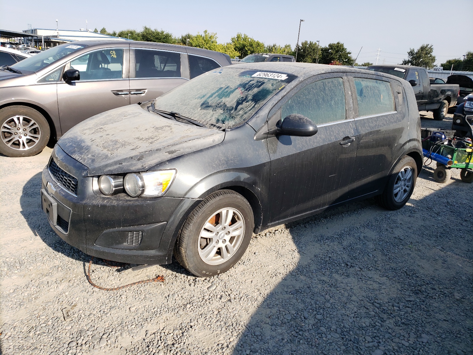 2014 Chevrolet Sonic Lt vin: 1G1JD6SB1E4206849