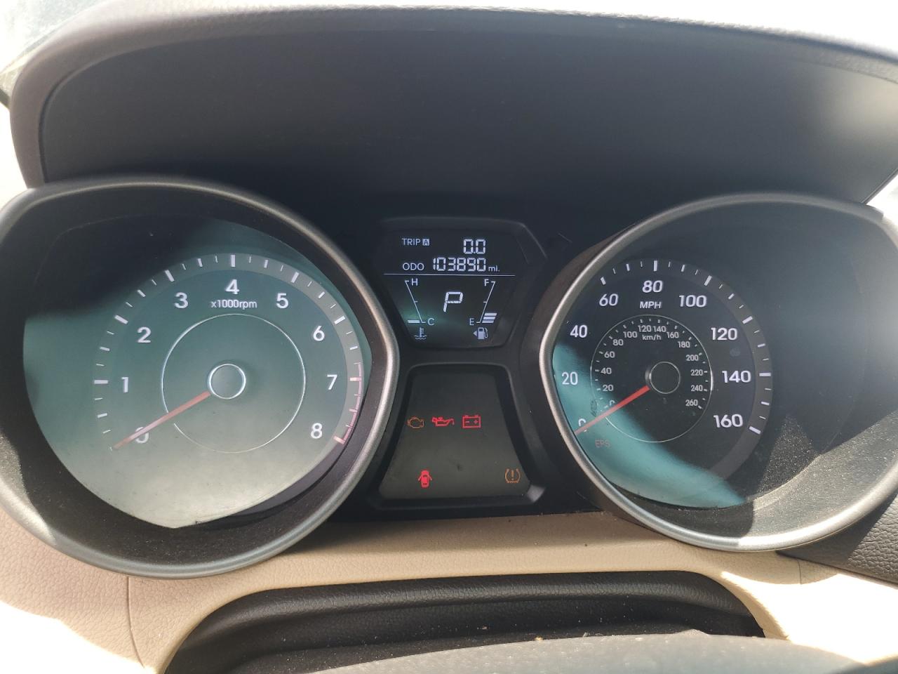 2013 Hyundai Elantra Gls VIN: 5NPDH4AEXDH372367 Lot: 64817994