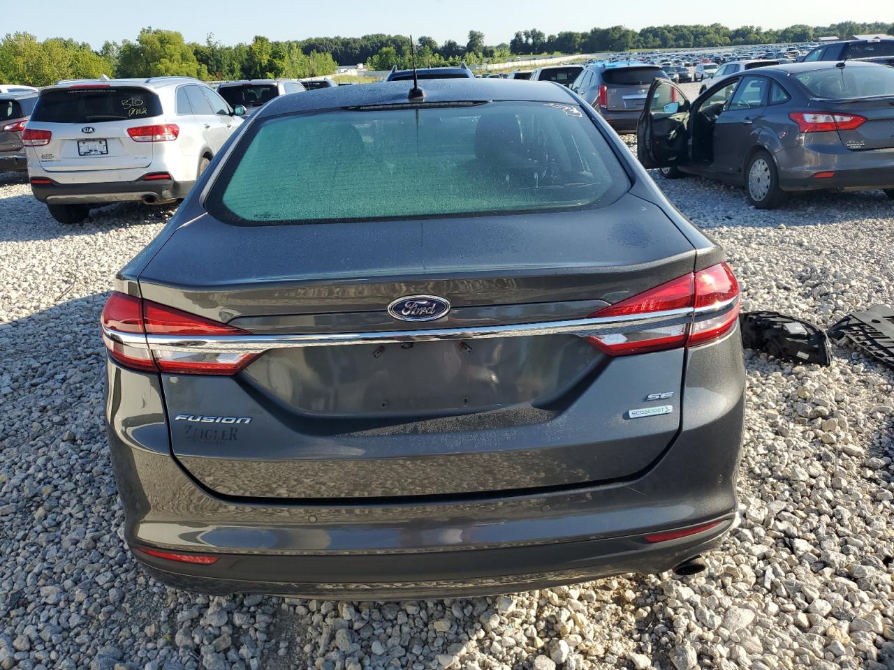 2018 Ford Fusion Se VIN: 3FA6P0HD9JR166599 Lot: 63066754