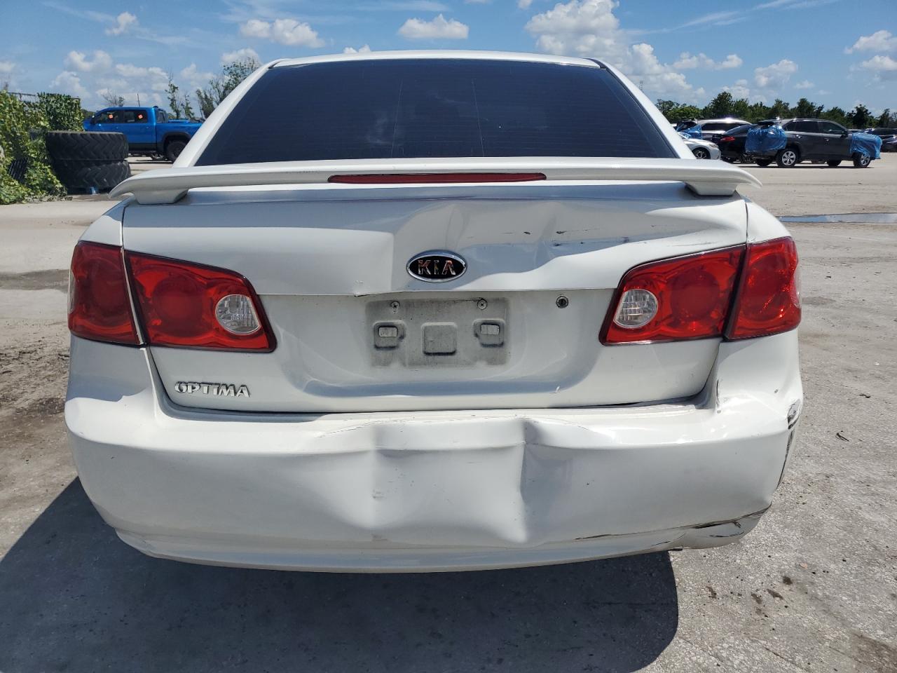 2008 Kia Optima Lx VIN: KNAGE123385256142 Lot: 63796524