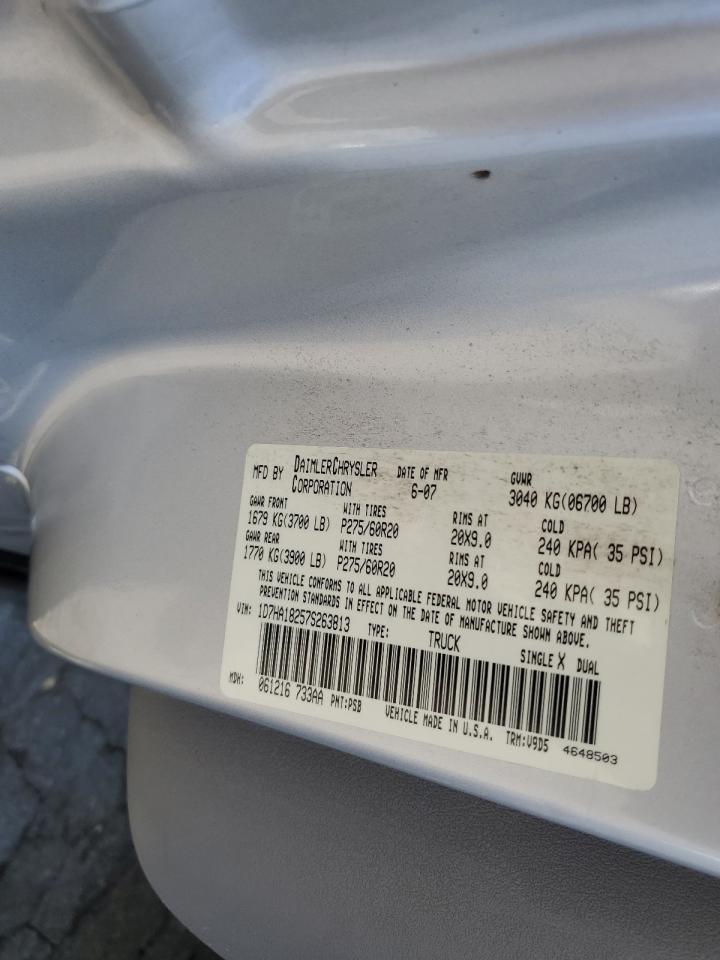 2007 Dodge Ram 1500 St VIN: 1D7HA18257S263813 Lot: 64687724