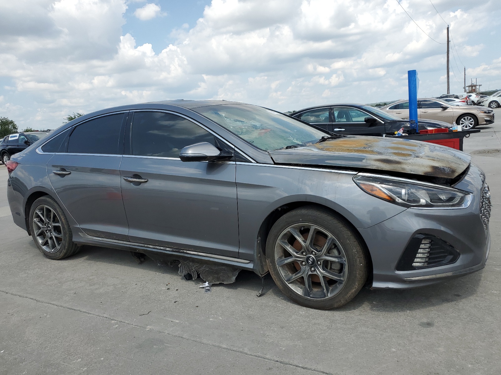 2018 Hyundai Sonata Sport vin: 5NPE34AB1JH668494