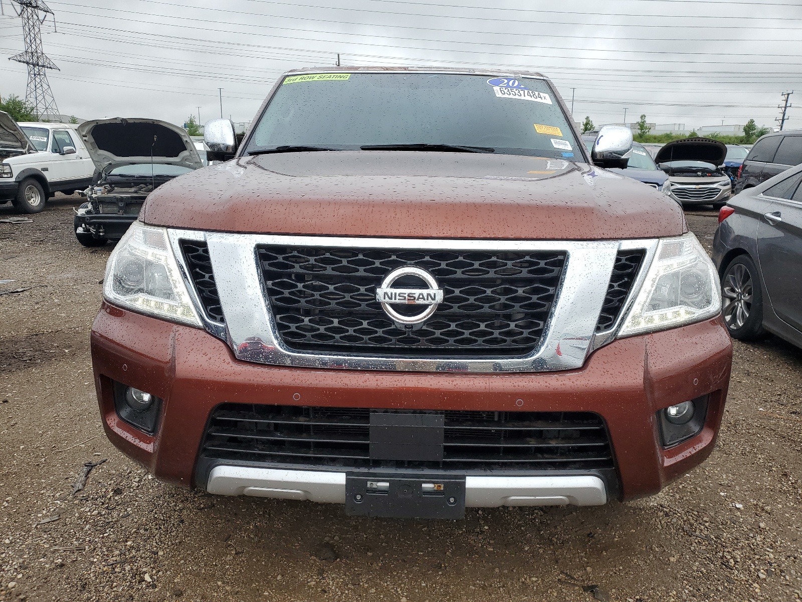 JN8AY2NDXJ9057313 2018 Nissan Armada Sv