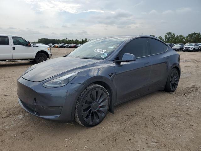  TESLA MODEL Y 2022 Синий