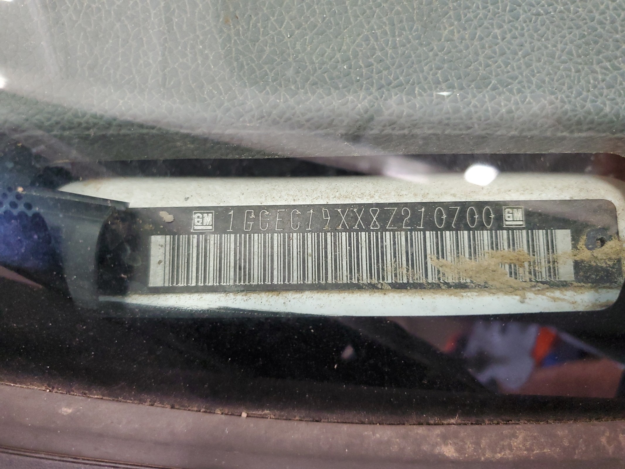 1GCEC19XX8Z210700 2008 Chevrolet Silverado C1500