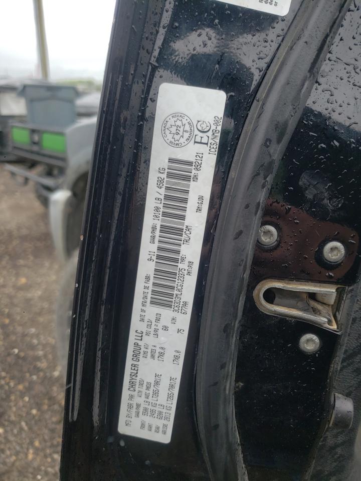 2012 Dodge Ram 3500 Laramie VIN: 3C63D3ML0CG123375 Lot: 61091734