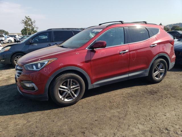  HYUNDAI SANTA FE 2017 Красный