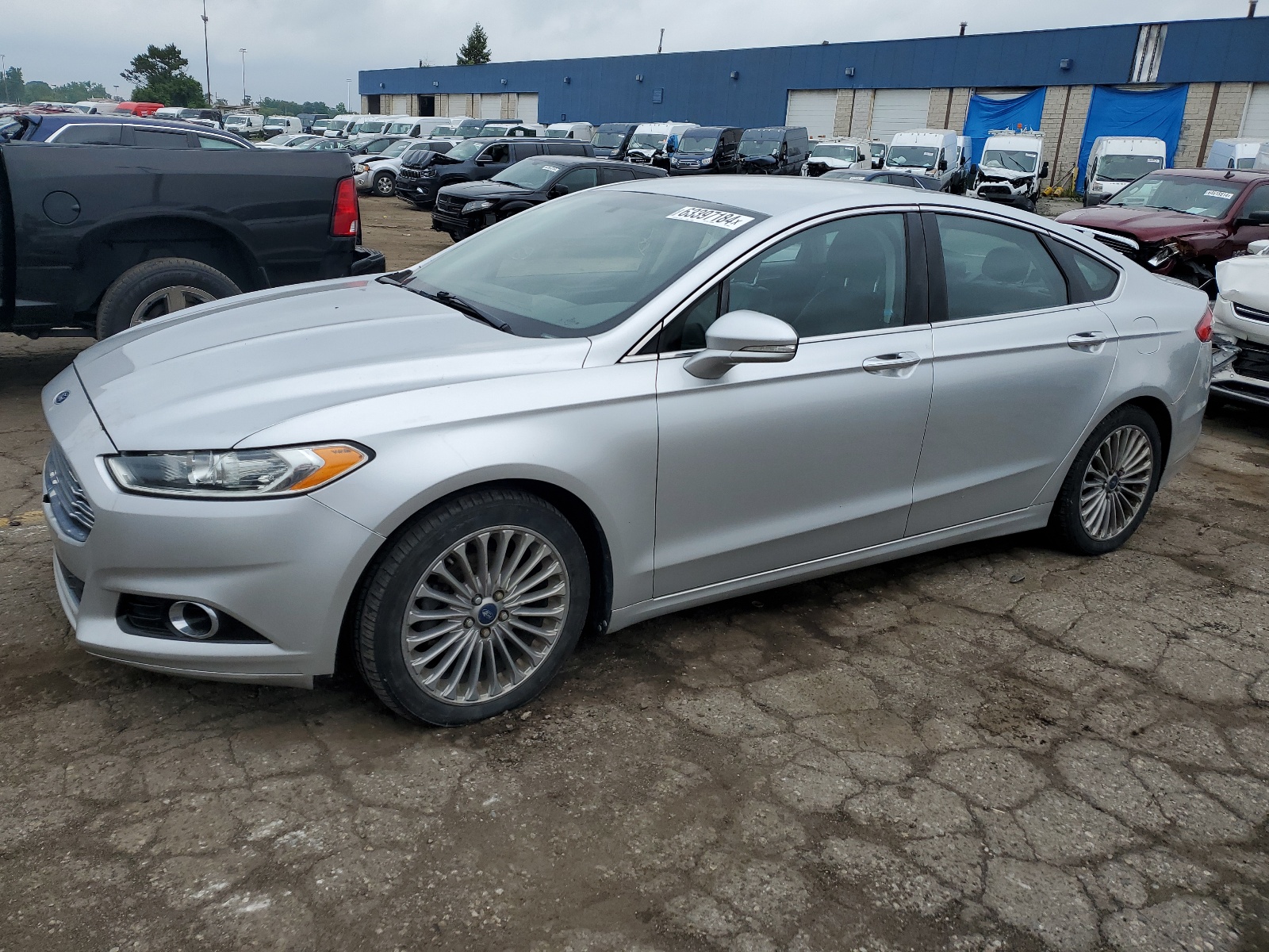 2013 Ford Fusion Titanium vin: 3FA6P0K91DR309439