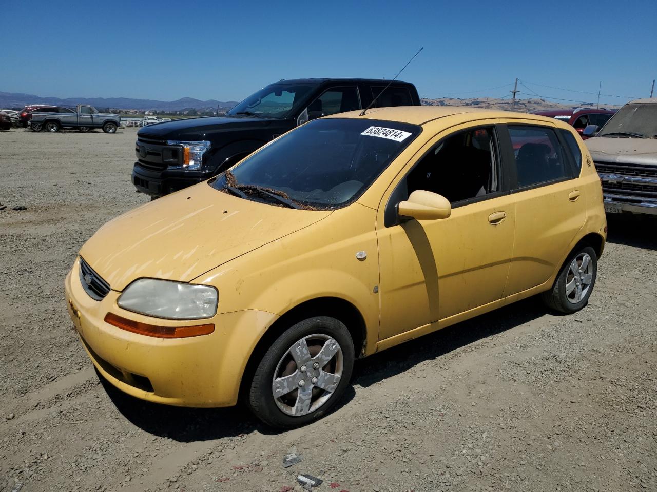 2008 Chevrolet Aveo Base VIN: KL1TD66678B241528 Lot: 63824814