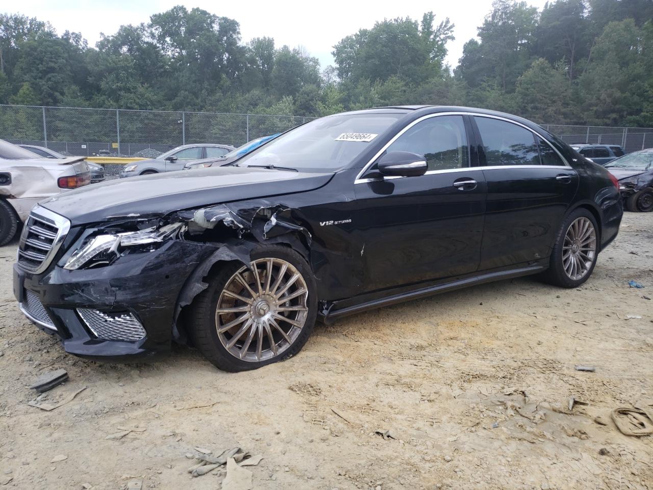 2015 Mercedes-Benz S 65 Amg VIN: WDDUG7KBXFA171965 Lot: 65049664
