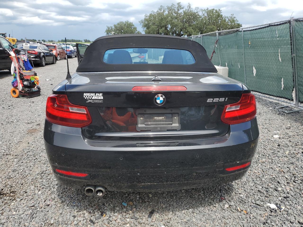 WBA1K7C51FV472540 2015 BMW 228 Xi