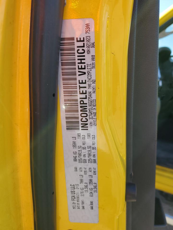 2016 Ram 5500 VIN: 3C7WRMDL9GG275404 Lot: 61618034