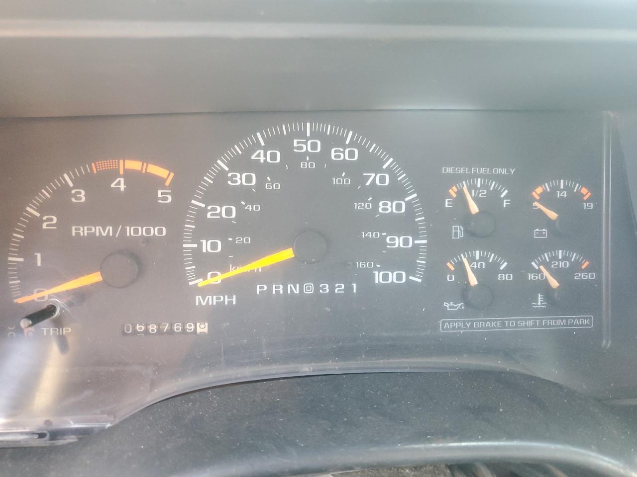 1999 Chevrolet Gmt-400 K3500 VIN: 1GBJK34F2XF076667 Lot: 65075604