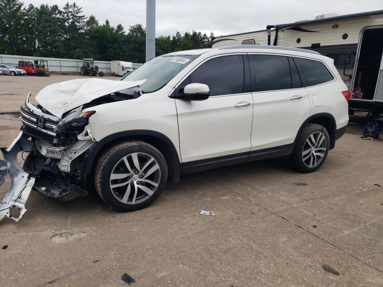 2016 Honda Pilot Ex-L VIN: 5FNYF6H65GB058081 Lot: 61480844