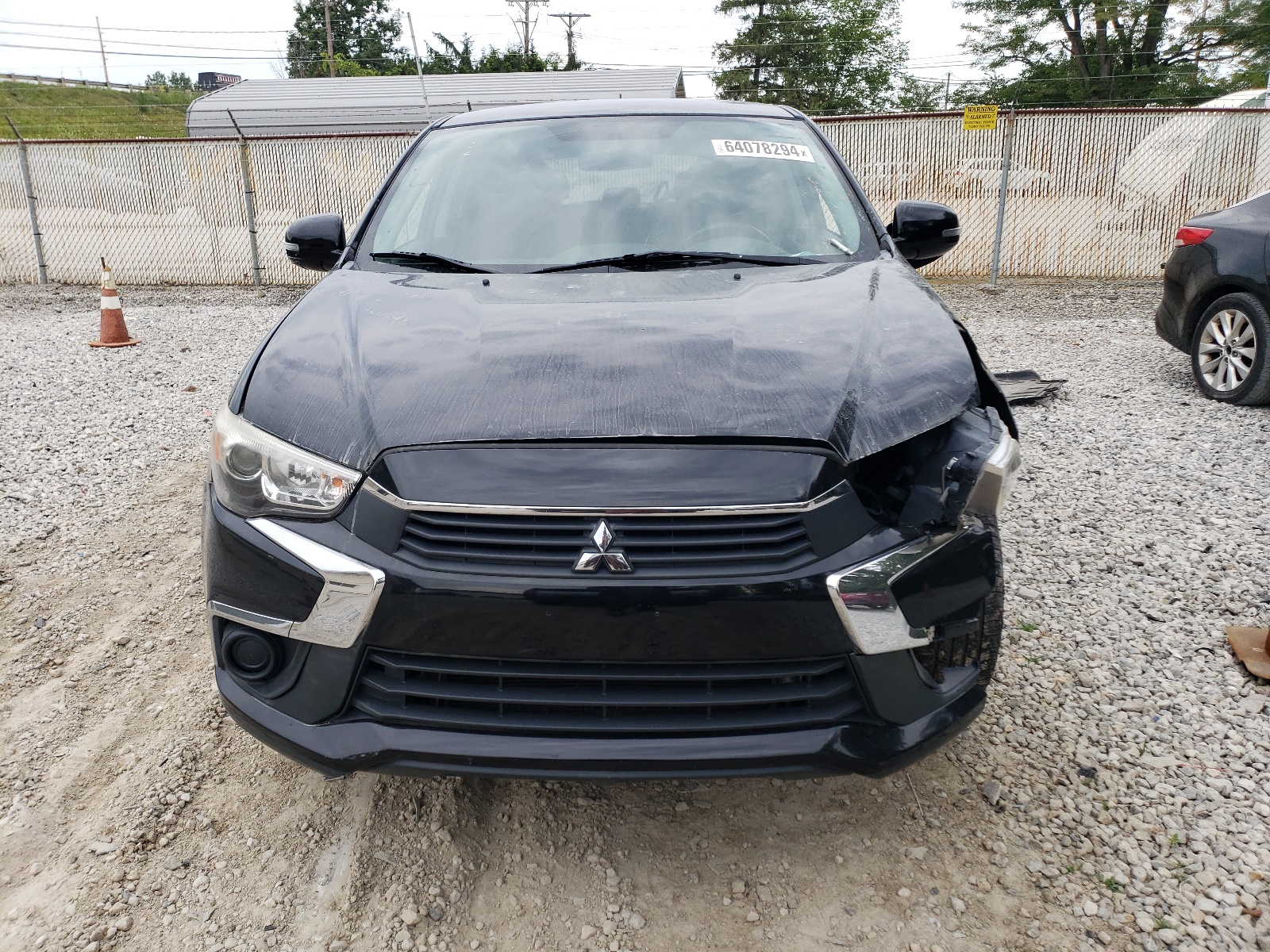 2016 Mitsubishi Outlander Sport Es vin: JA4AR3AU3GZ055166