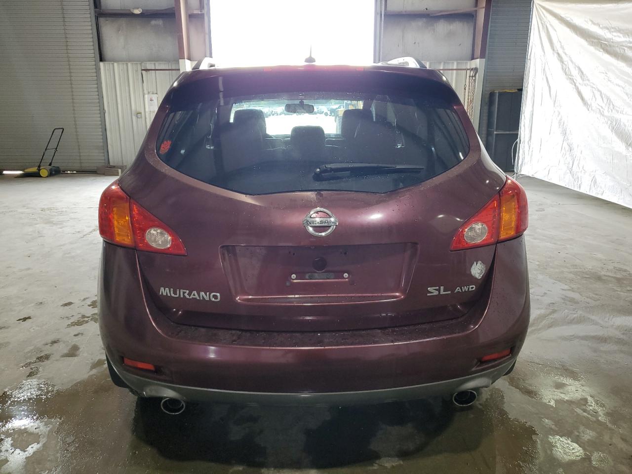 2009 Nissan Murano S VIN: JN8AZ18W99W159736 Lot: 61209144