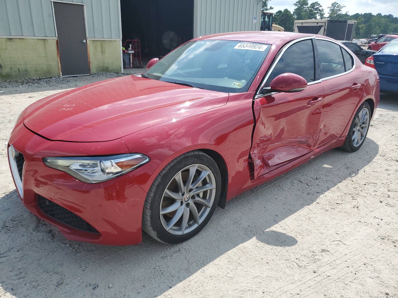 ZARFAECN0H7554661 2017 Alfa Romeo Giulia Ti