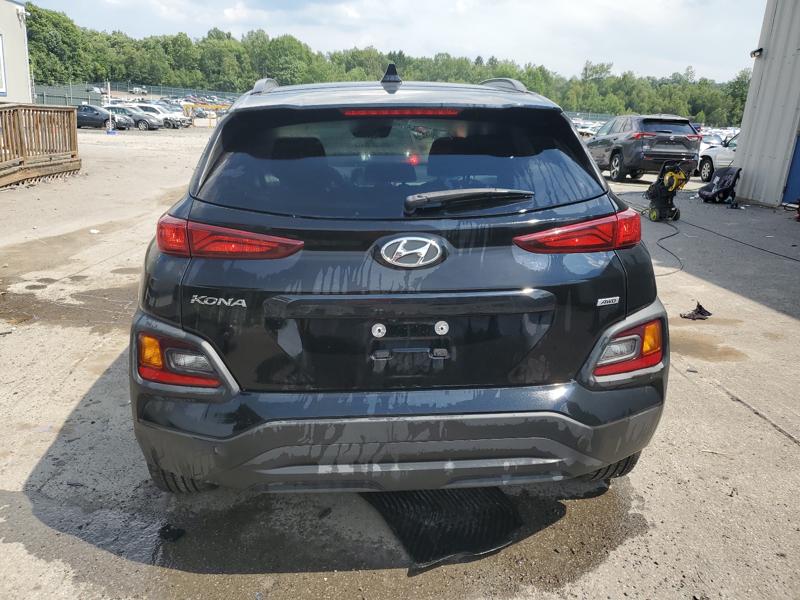 KM8K6CAA9MU687165 2021 Hyundai Kona Sel Plus