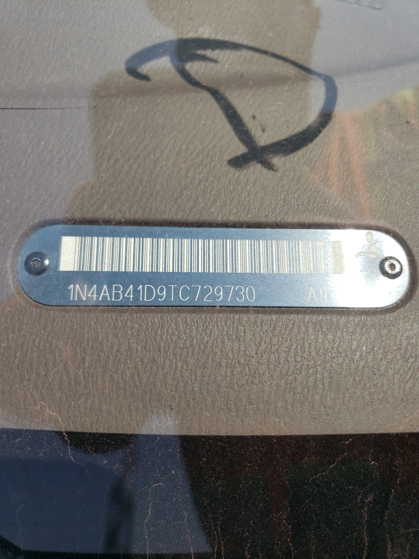 1N4AB41D9TC729730 1996 Nissan Sentra E