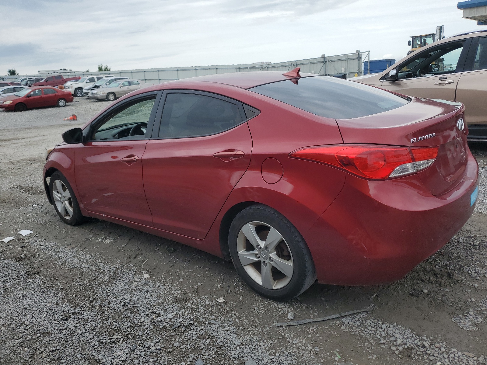 2013 Hyundai Elantra Gls vin: 5NPDH4AE4DH447189