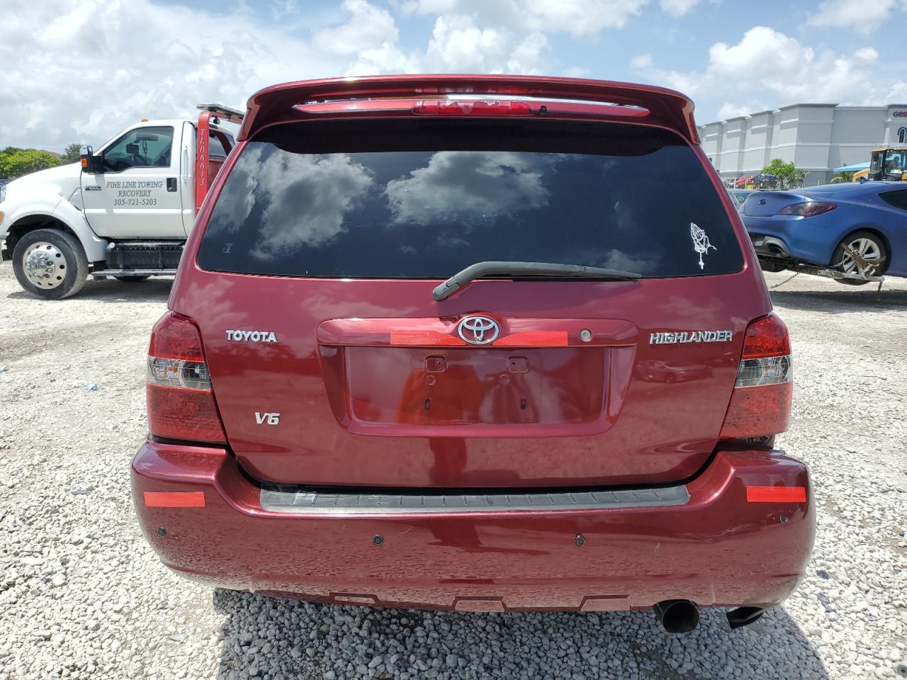 2005 Toyota Highlander Limited VIN: JTEDP21A550060942 Lot: 64314964