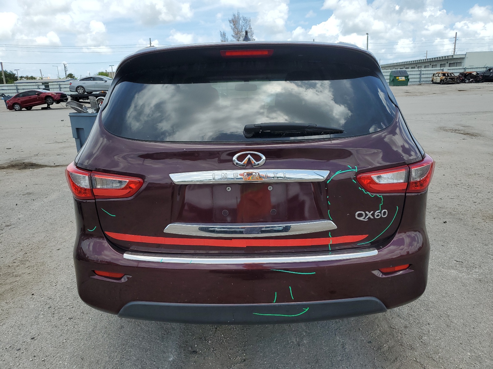 5N1AL0MN9EC542927 2014 Infiniti Qx60