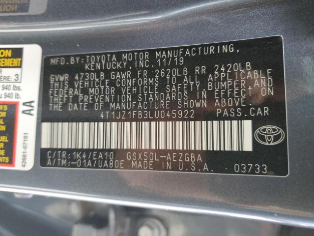 4T1JZ1FB3LU045922 Toyota Avalon XLE 13