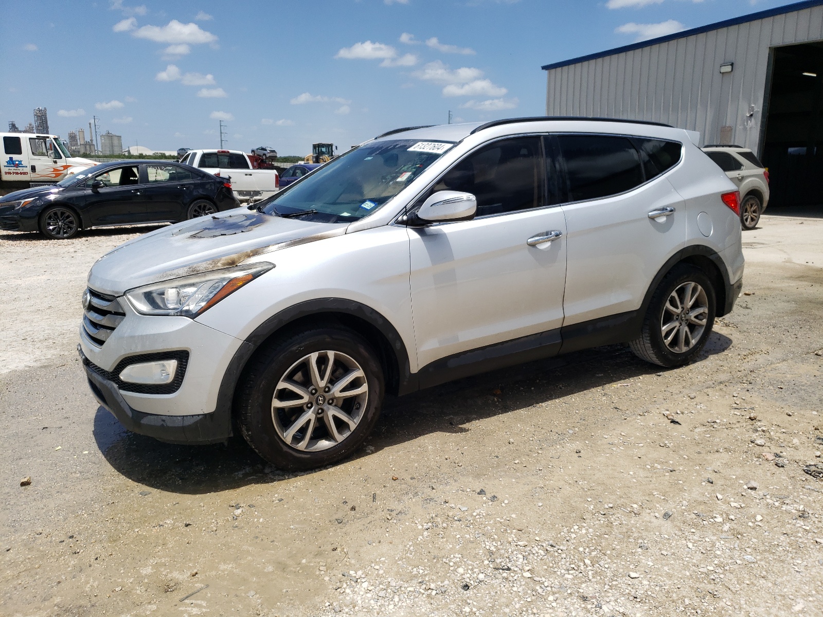 2014 Hyundai Santa Fe Sport vin: 5XYZU3LAXEG186570