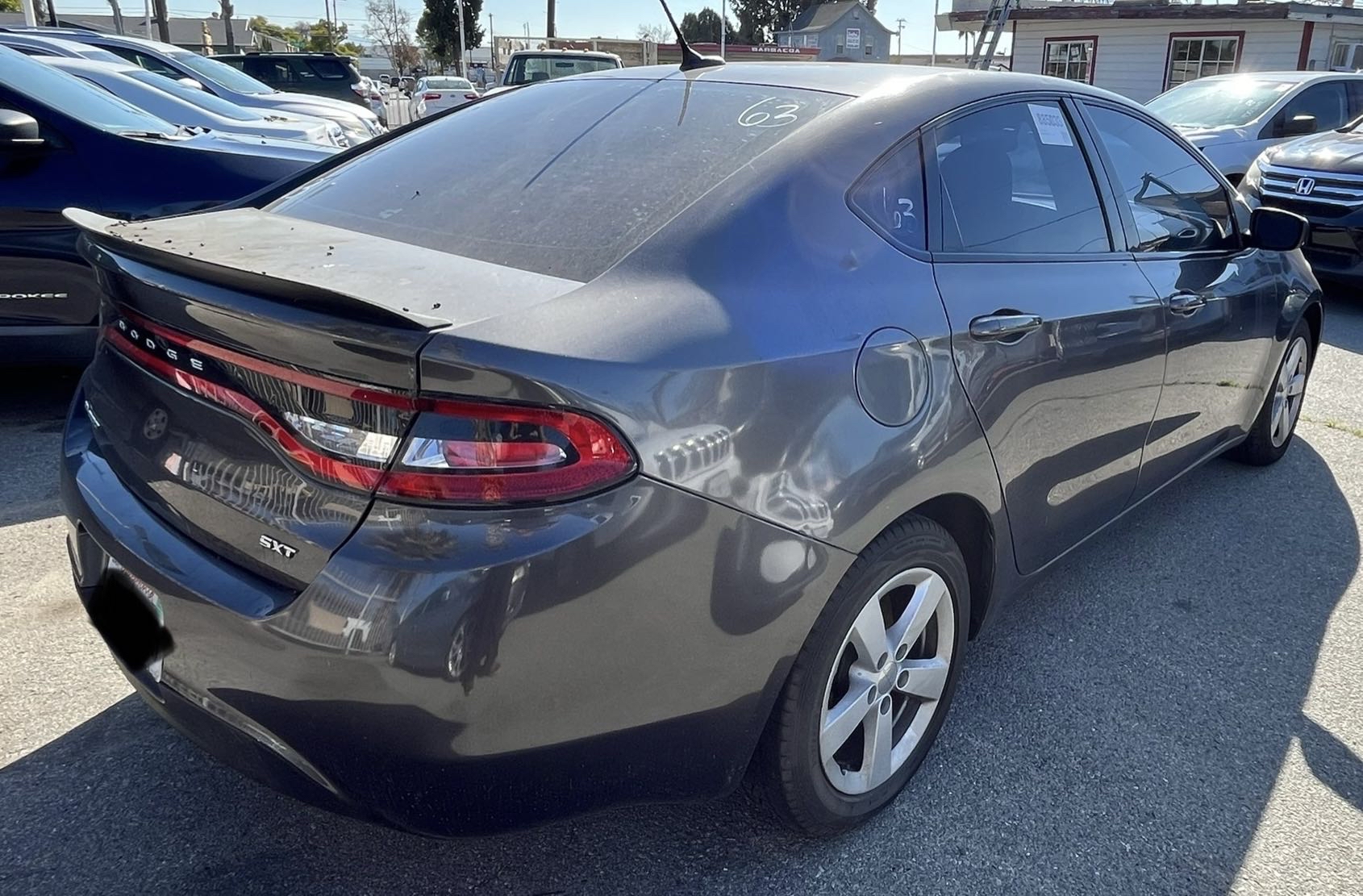 2016 Dodge Dart Sxt vin: 1C3CDFBB8GD652956