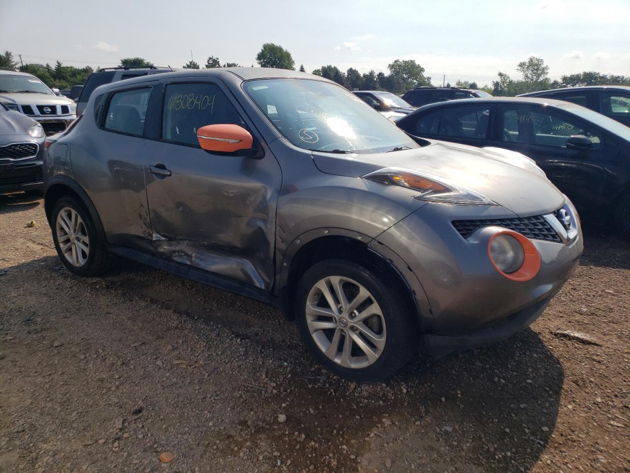 2015 Nissan Juke S VIN: JN8AF5MR7FT500449 Lot: 61808404