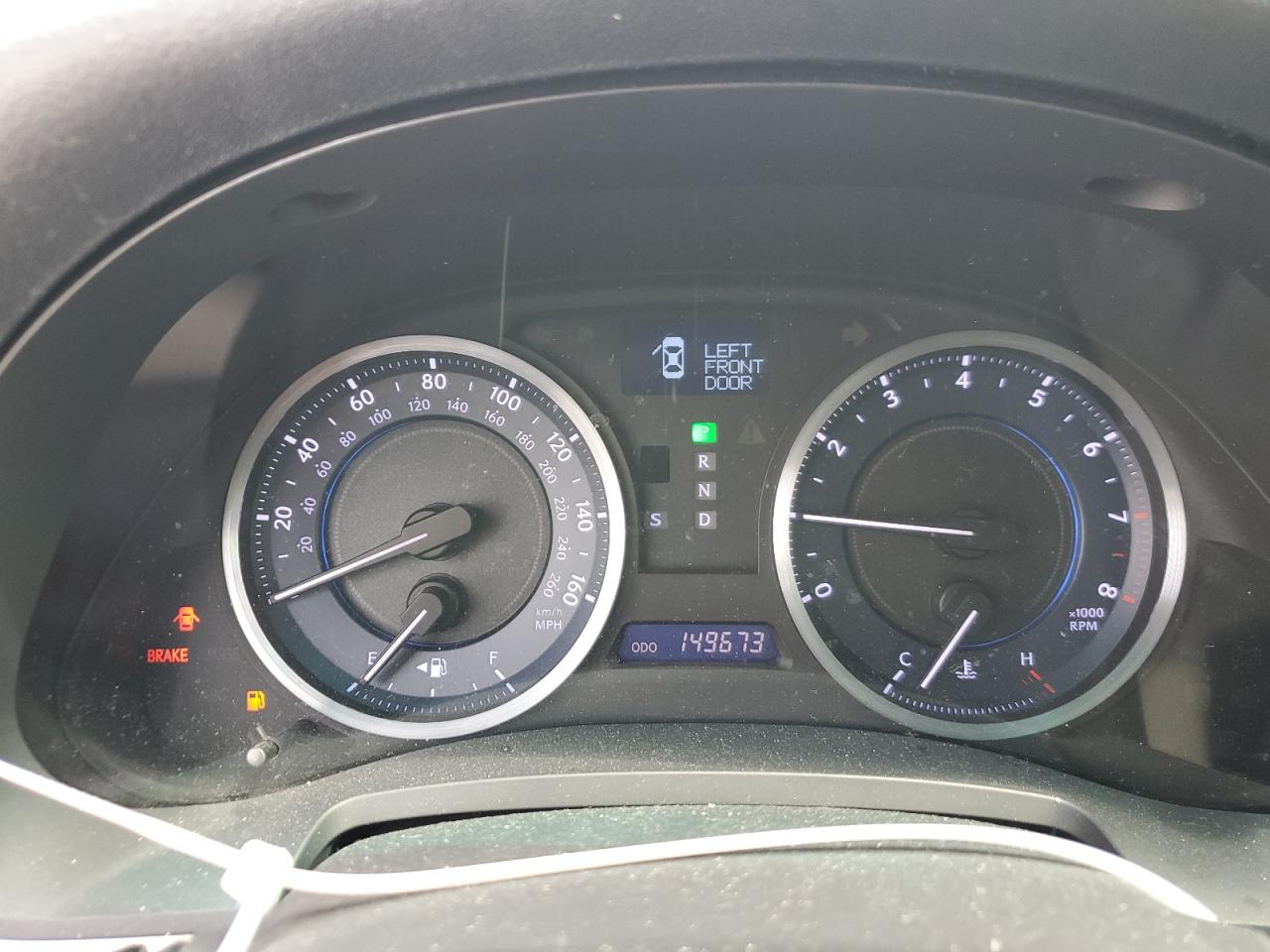 2012 Lexus Is 250 VIN: JTHBF5C26C5171293 Lot: 61920154