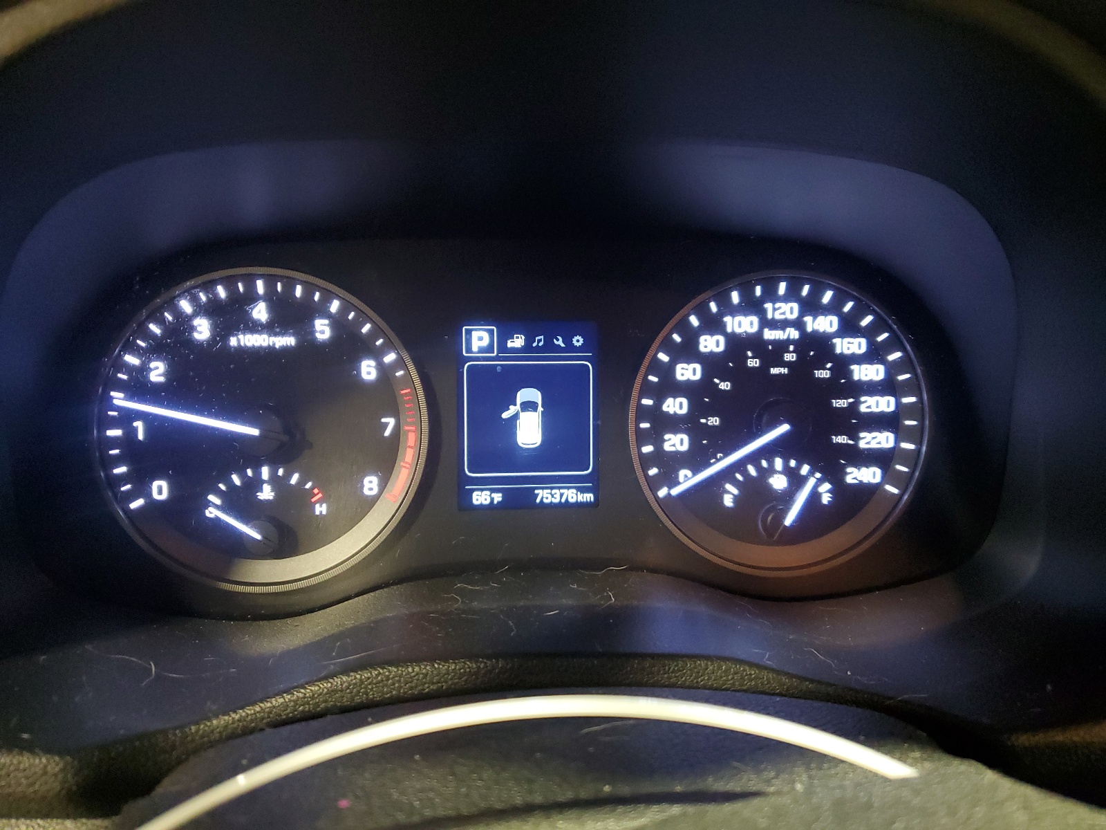 KM8J3CA45JU607547 2018 Hyundai Tucson Sel