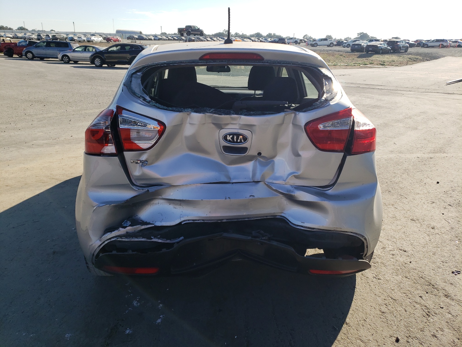 KNADM5A31C6015455 2012 Kia Rio Lx