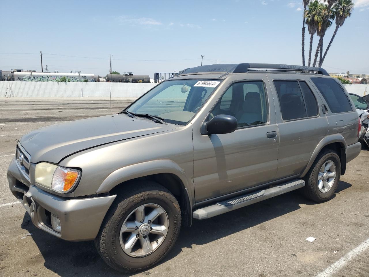 2004 Nissan Pathfinder Le VIN: JN8DR09X04W801963 Lot: 61995604