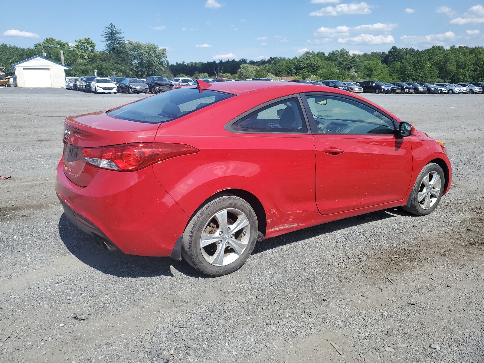 KMHDH6AE1DU013096 2013 Hyundai Elantra Coupe Gs