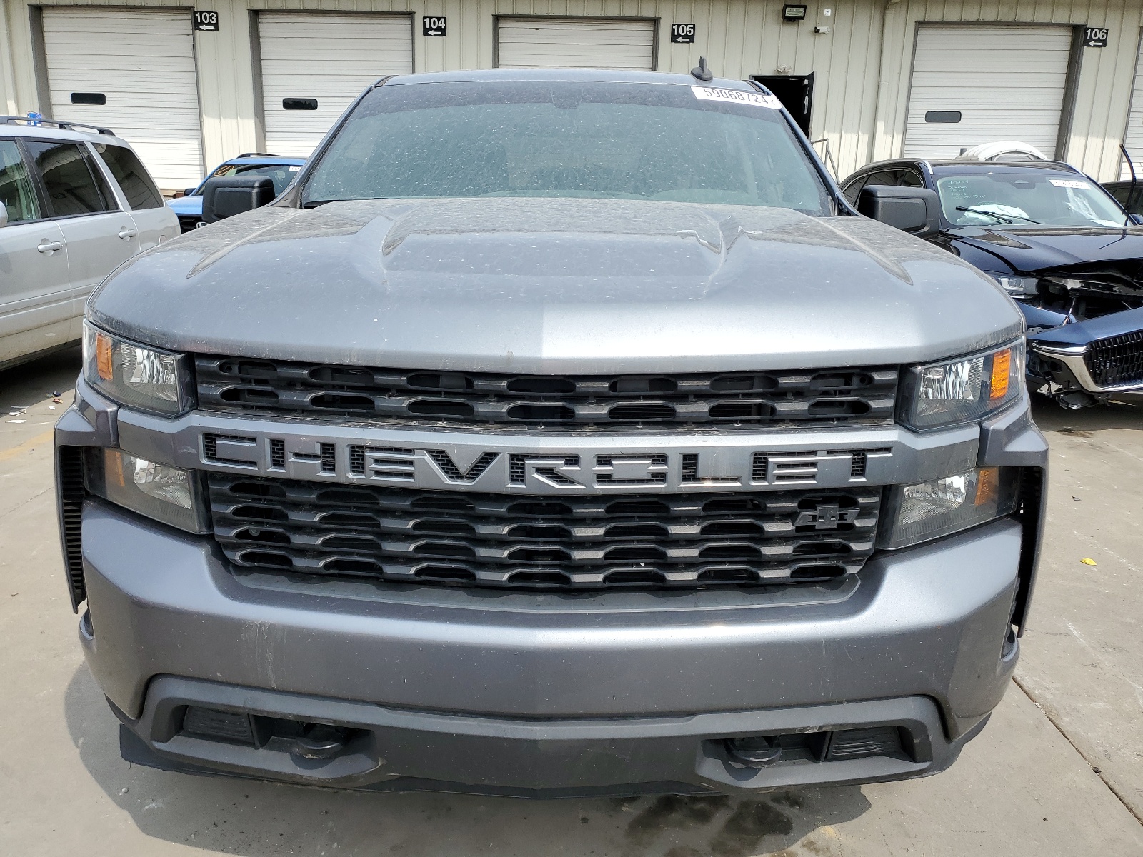 2021 Chevrolet Silverado C1500 Custom vin: 3GCPWBEK4MG366449