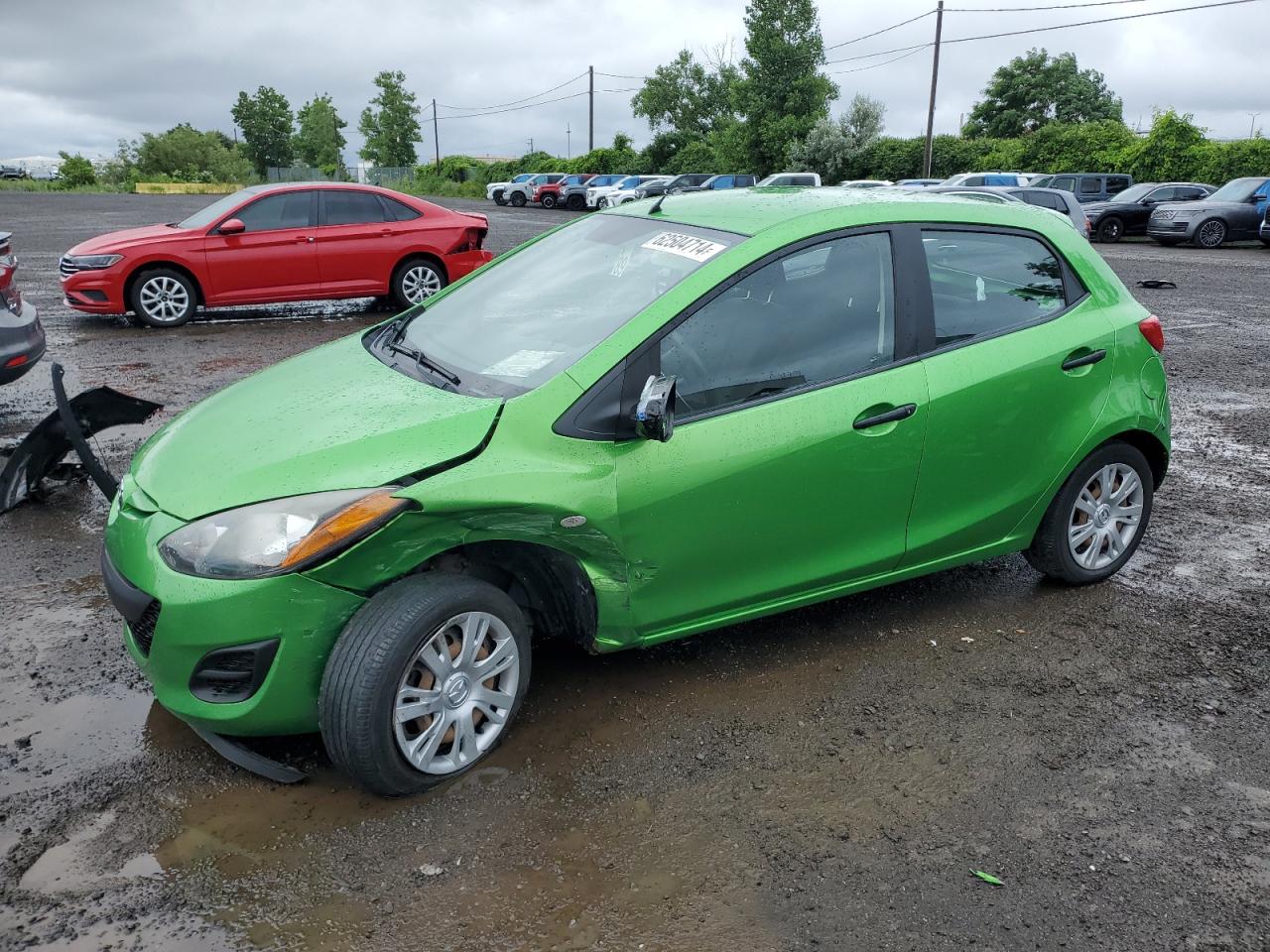 2012 Mazda Mazda2 VIN: JM1DE1KY3C0142908 Lot: 62504714