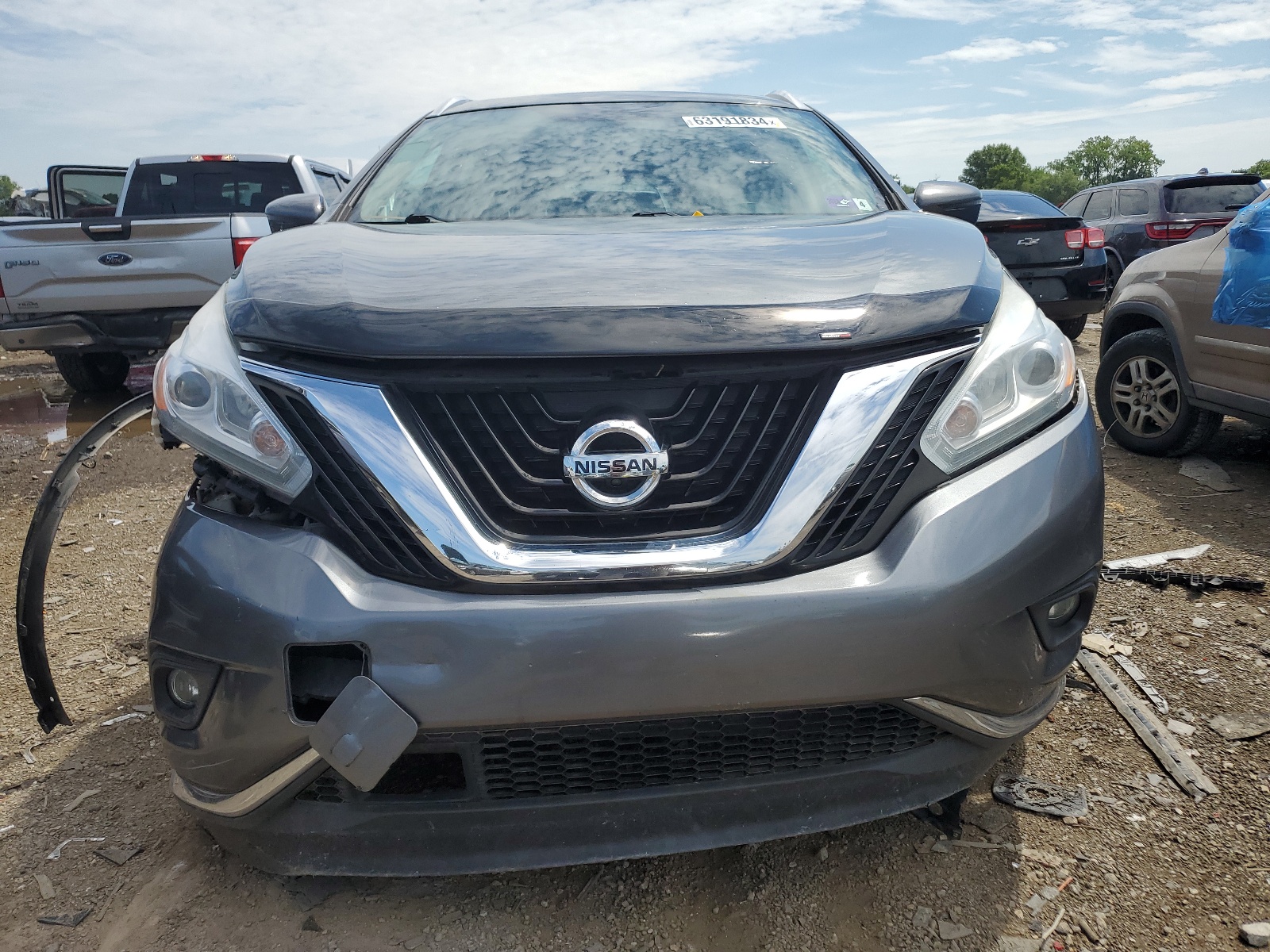 5N1AZ2MH1HN122849 2017 Nissan Murano S