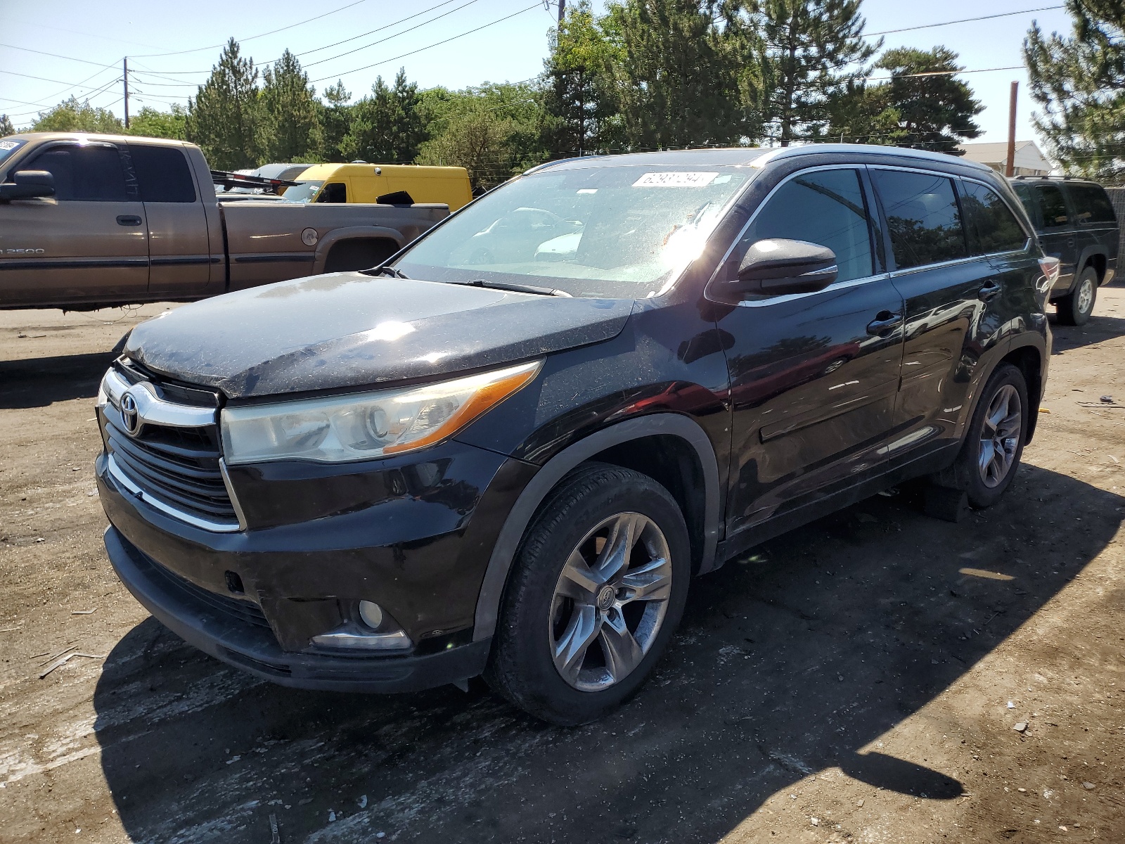 5TDDKRFH3FS089615 2015 Toyota Highlander Limited