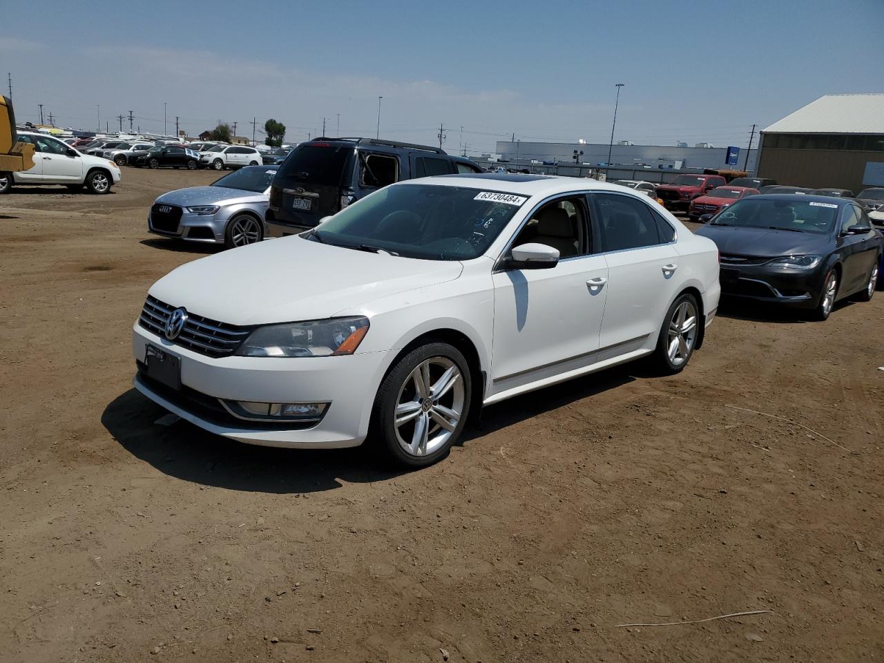 1VWCN7A33EC074340 2014 Volkswagen Passat Sel