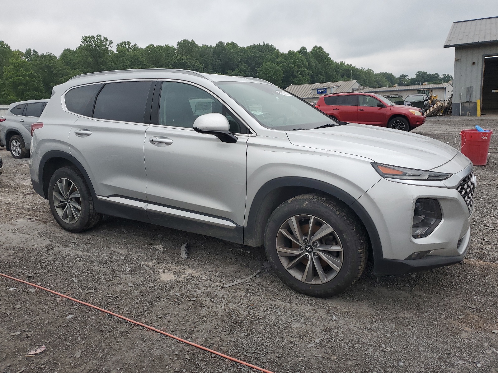 2019 Hyundai Santa Fe Sel vin: 5NMS3CAD1KH036799