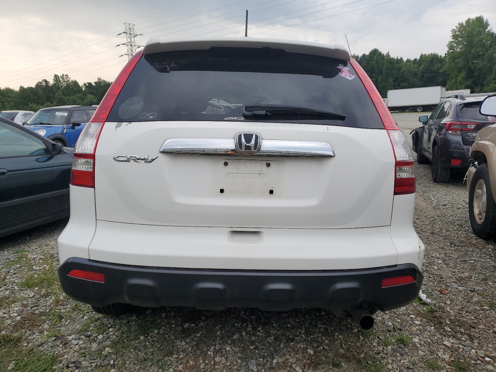 5J6RE48767L012092 2007 Honda Cr-V Exl