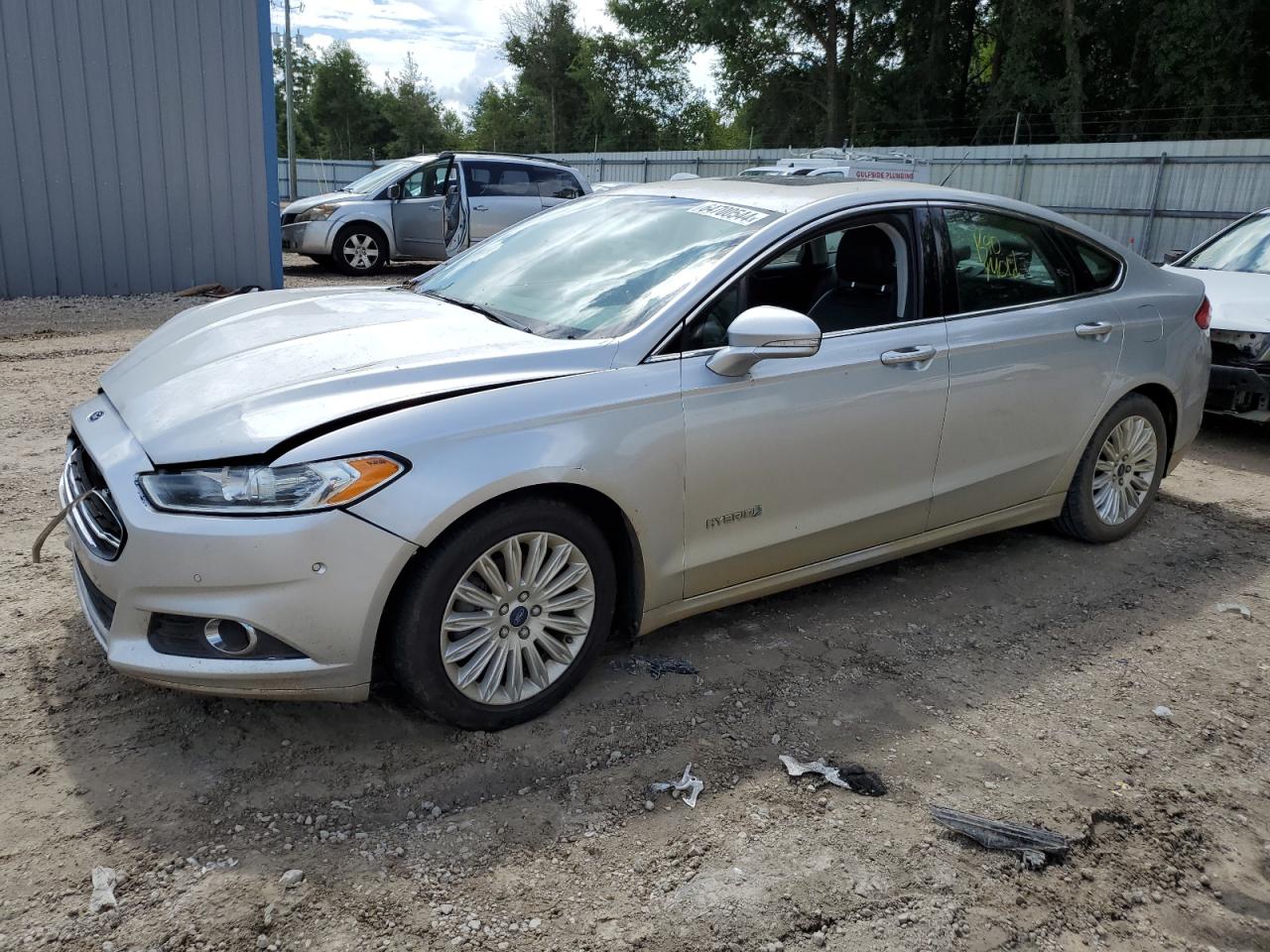 2016 Ford Fusion Se Hybrid VIN: 3FA6P0LU9GR364857 Lot: 64700544