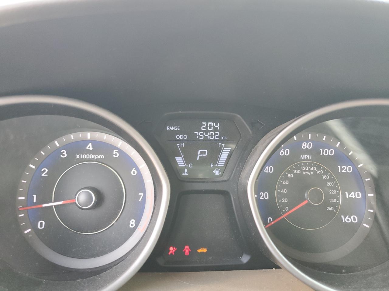 2012 Hyundai Elantra Gls VIN: KMHDH4AEXCU271670 Lot: 65146704