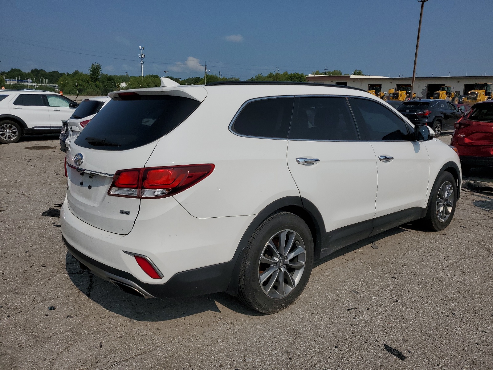 2017 Hyundai Santa Fe Se vin: KM8SNDHF3HU223725